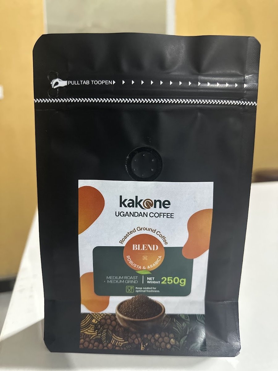 Kakone Blend coffee bag, Robusta and Arabica
