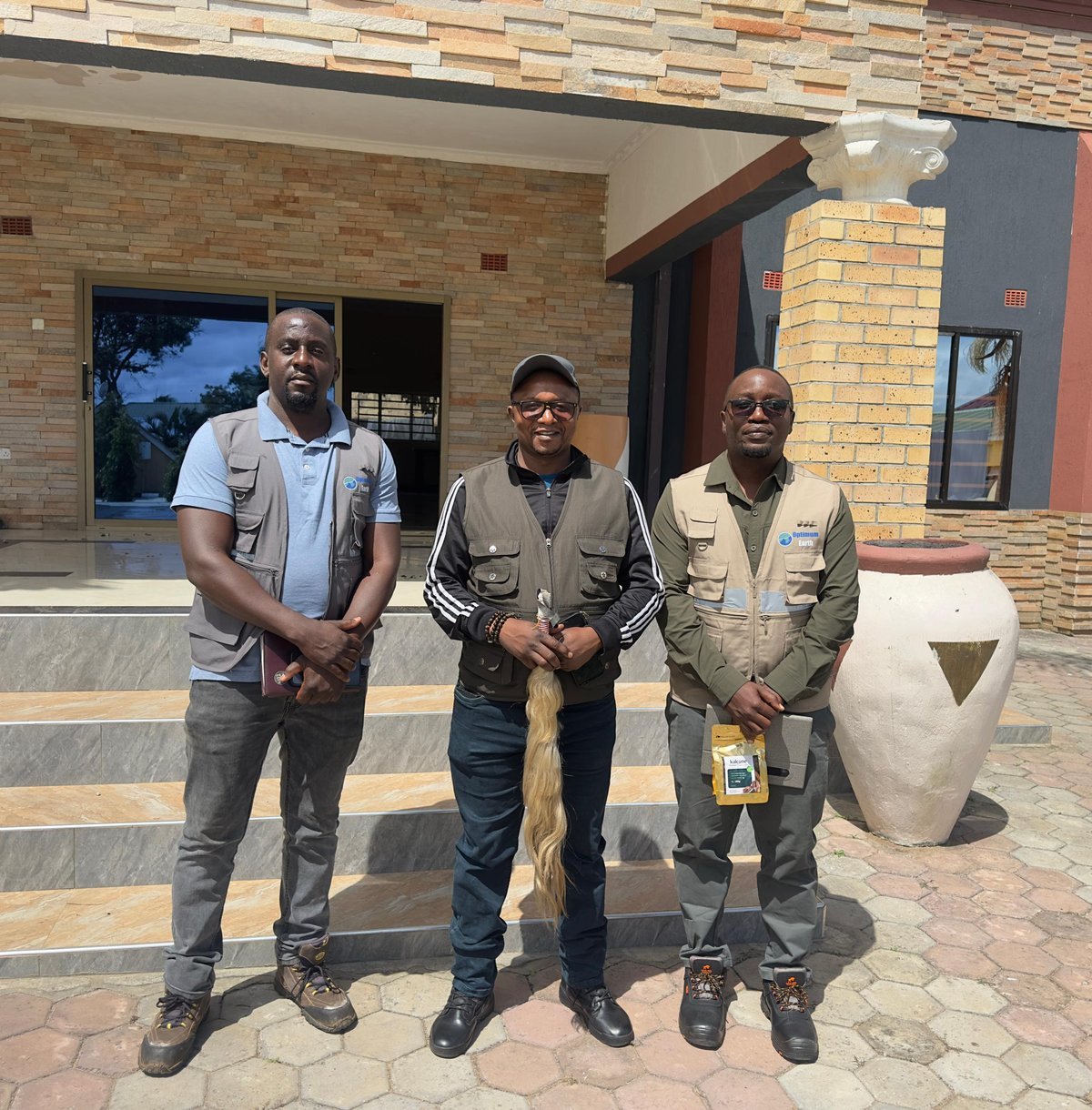 Kakone Coffee team meeting with His Royal Highness Chief Muchinka of Chitambo, Zambia